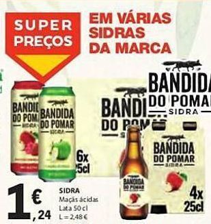 E.Leclerc Sidra bandida do pomar promoção