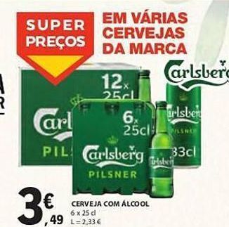 Cerveja carlsberg