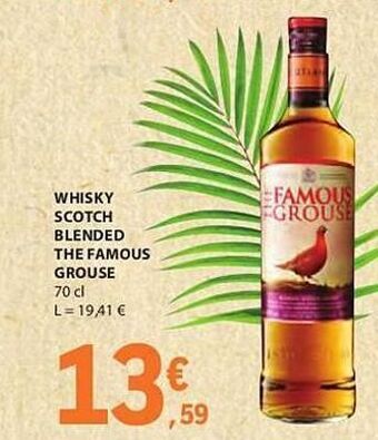 Uísque the famous grouse