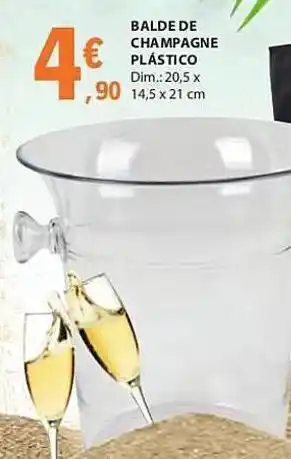 E.Leclerc Balde champanhe promoção