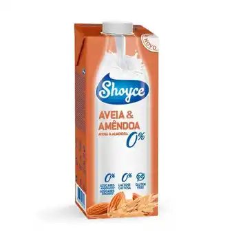 Bebida de aveia e amêndoa shoyce