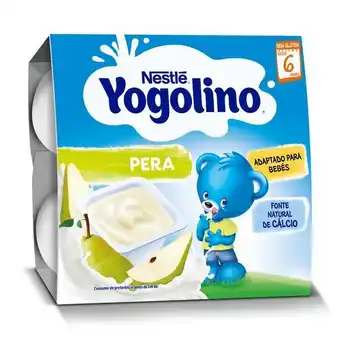 Alimento lácteo pêra +6 meses yogolino