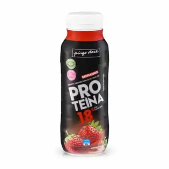 Pingo Doce Iogurte líquido proteína morango go active pingo doce promoção