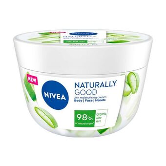 Pingo Doce Creme em boião naturally good nivea promoção
