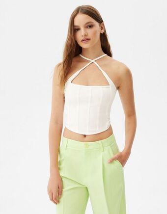 Bershka Top corset promoção
