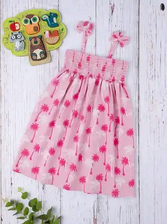 Prénatal Vestido de menina "palme" para criança - prénatal promoção
