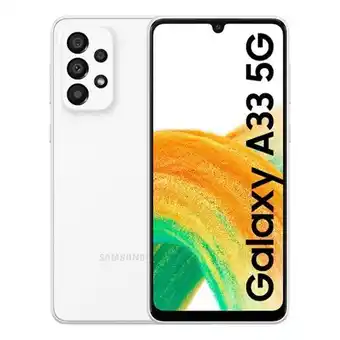 Tek4life Smartphone samsung galaxy a33 5g a336 6gb/128gb dual sim branco promoção