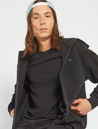 Kiabi Sweatshirt com capuz em piqué de algodão promoção