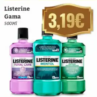 Belita Listerine Gama 500ml promoção