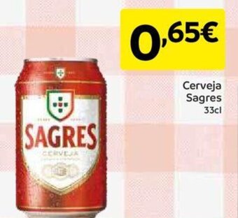 Amanhecer Cerveja Sagres 33cl promoção
