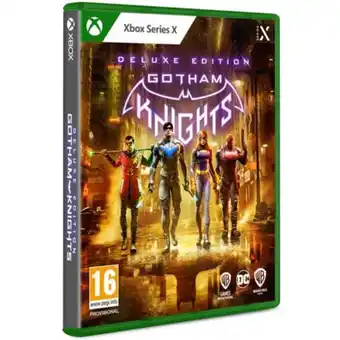 Reserva já jogo xbox series x gotham knights - deluxe edition