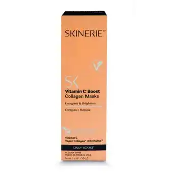 Well's Máscara de colagénio vitamin c boost promoção