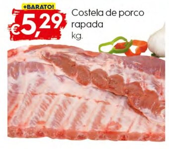 Bolama Costela de Porco Rapada 1kg promoção