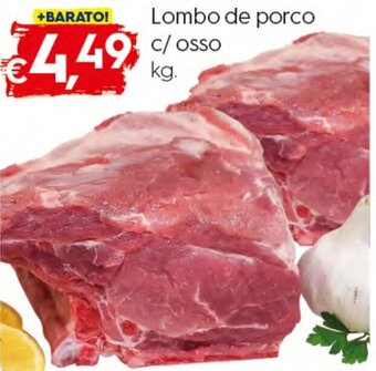 Bolama Lombo de Porco c/ Osso 1kg promoção