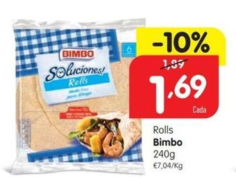 Minipreço Alimentação bimbo promoção