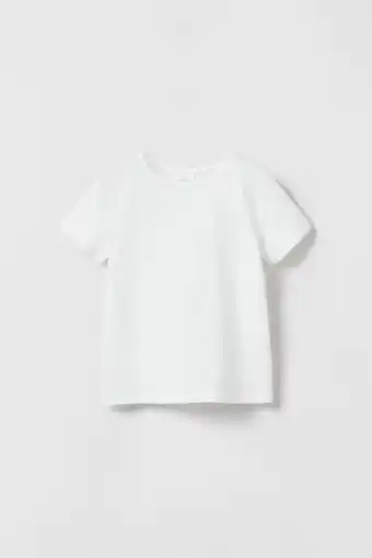 ZARA T-shirt básica promoção