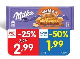 Minipreço Chocolates milka promoção