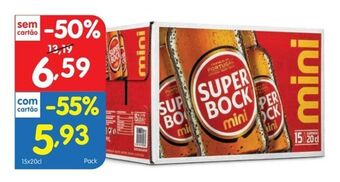 Minipreço Cerveja super bock promoção