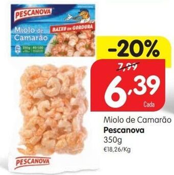 Minipreço Camarão pescanova promoção