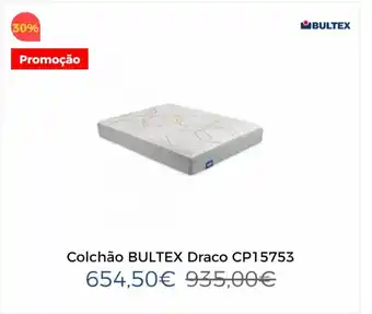 JOM Colchao Bultex Draco CP15753 promoção