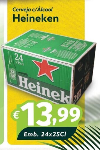 Roque Supermercados Cerveja c/ Alcool Heineken promoção