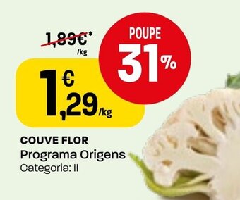 Intermarché Couve Flor promoção