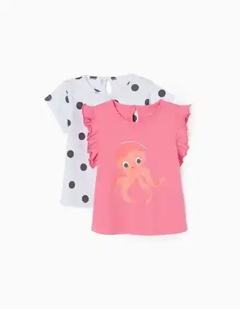 Zippy 2 t-shirts para bebé menina 'octopus', multicolor promoção