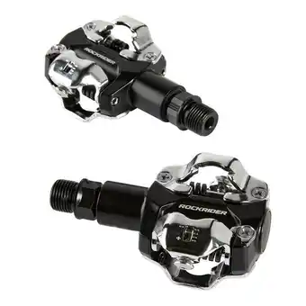 Decathlon Pedais de encaixe para bicicleta btt 520 compatíveis com shimano spd promoção