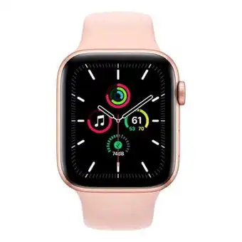 Tek4life Smartwatch apple watch se gps 40mm gold aluminium case with pink sand sport band promoção