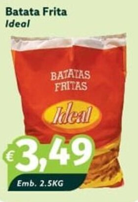 Roque Supermercados Batata Frita Ideal promoção