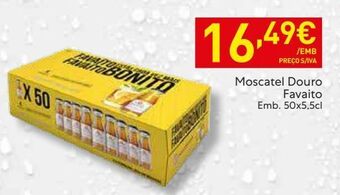Recheio Moscatel promoção