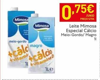 Recheio Leite mimosa promoção