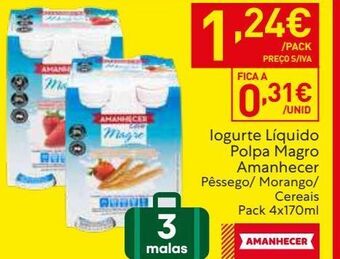 Recheio Iogurte amanhecer promoção