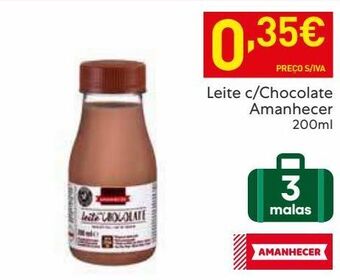 Recheio Achocolatado amanhecer promoção