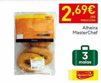 Recheio Alheira masterchef promoção