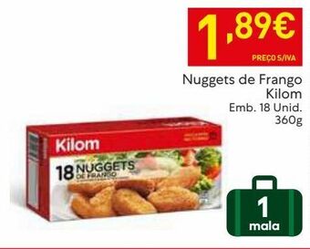 Recheio Nuggets de frango kilom promoção