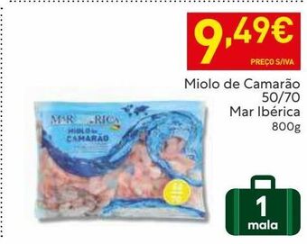 Recheio Camarão mar ibérica promoção
