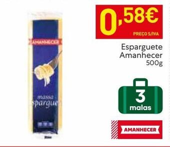 Recheio Esparguete amanhecer promoção