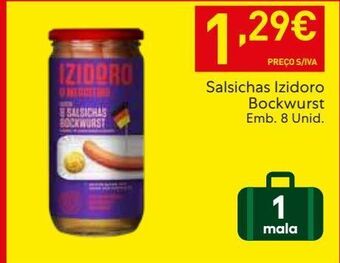 Recheio Salsicha izidoro promoção