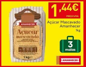 Recheio Açúcar moreno amanhecer promoção