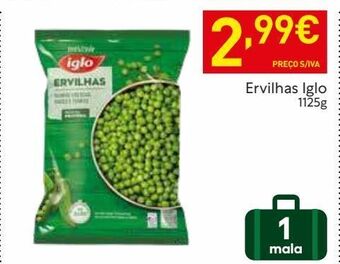 Recheio Ervilhas verdes iglo promoção