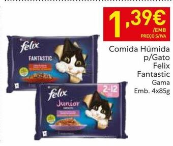 Recheio Ração para gatos felix promoção