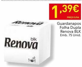 Recheio Guardanapos de papel renova promoção
