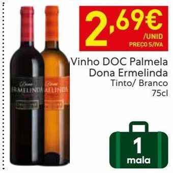 Recheio Vinhos dona ermelinda promoção