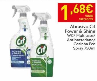 Recheio Limpadores cif promoção