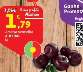 Auchan Ameixa vermelha auchan:kg promoção