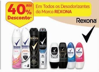 Auchan Deo spray rexona men promoção