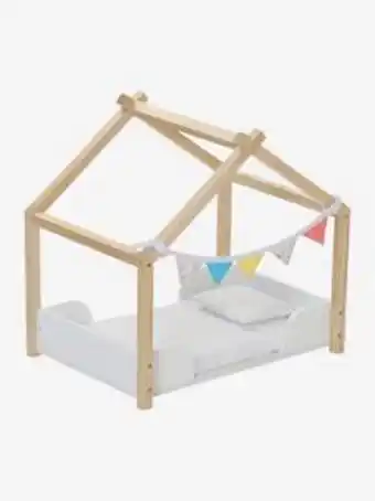 Vertbaudet Cama cabana para boneca, em madeira fsc® - multicolor promoção