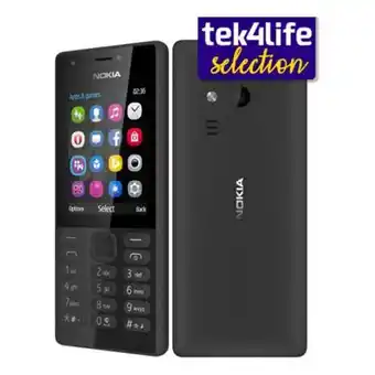 Tek4life Telemóvel nokia 216 dual sim preto - recondicionado grade a promoção