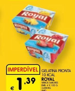 Meu Super Gelatina royal promoção